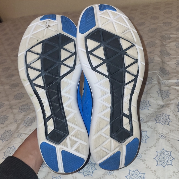 SOLD!!!!Nike Flex 2016 RN Mens Size 7.5 Blue Athletic Running Shoes Sneakers - Picture 11 of 11